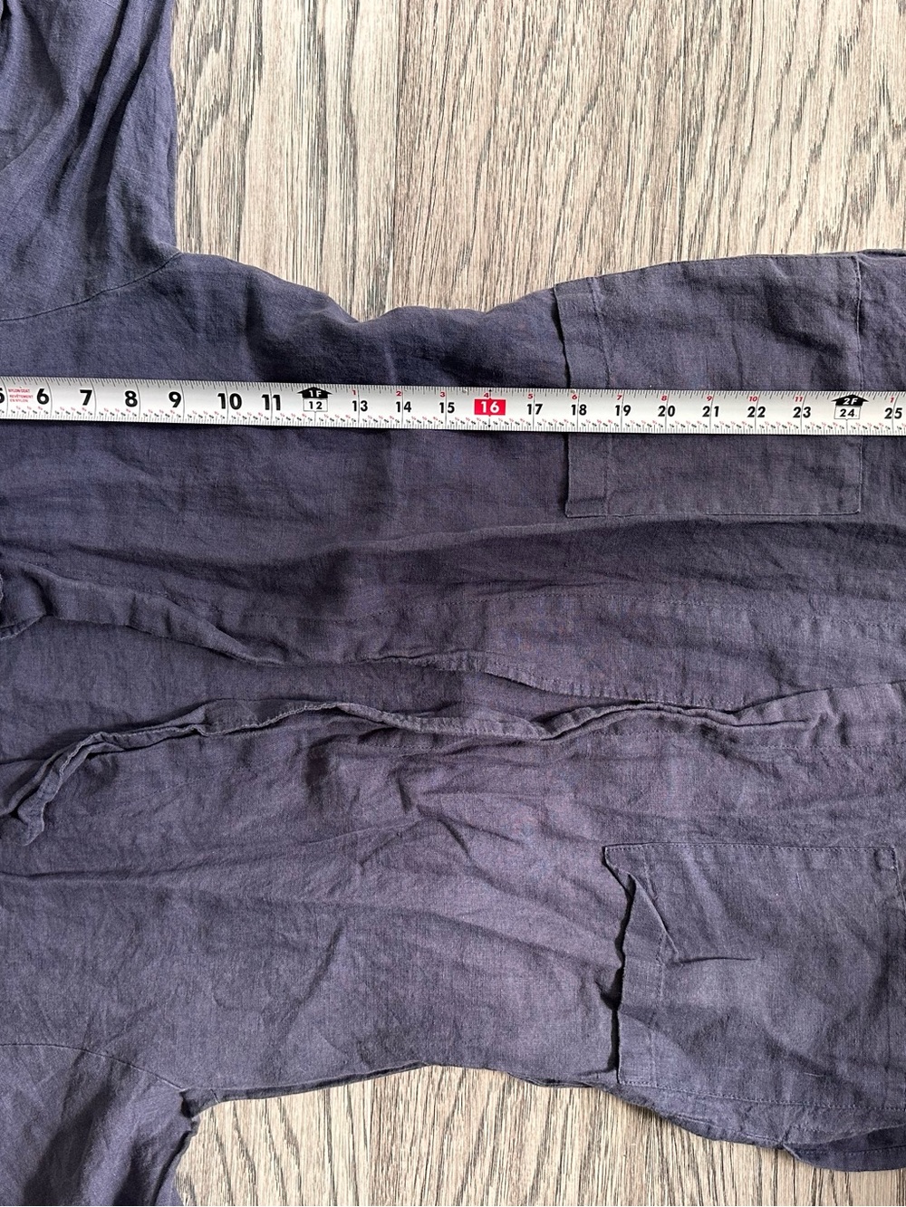 Linen Jacket Steele Blue - Picture 9 of 9